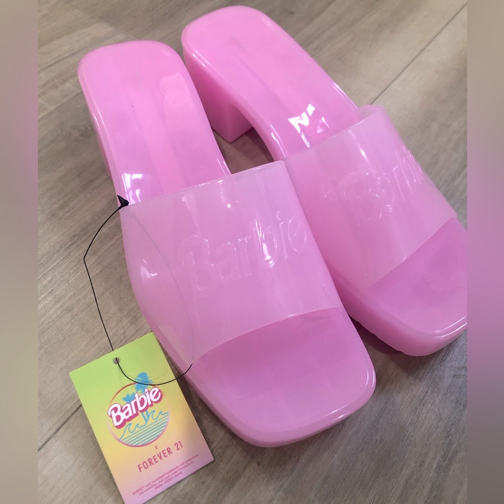 Barbie jelly heels